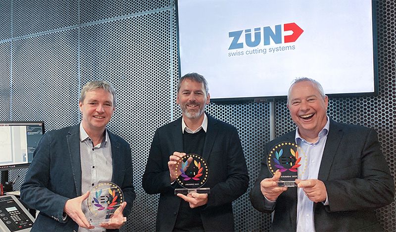 Η Zund βραβεύεται με EDP για τρία από τα εργαλεία λογισμικού της