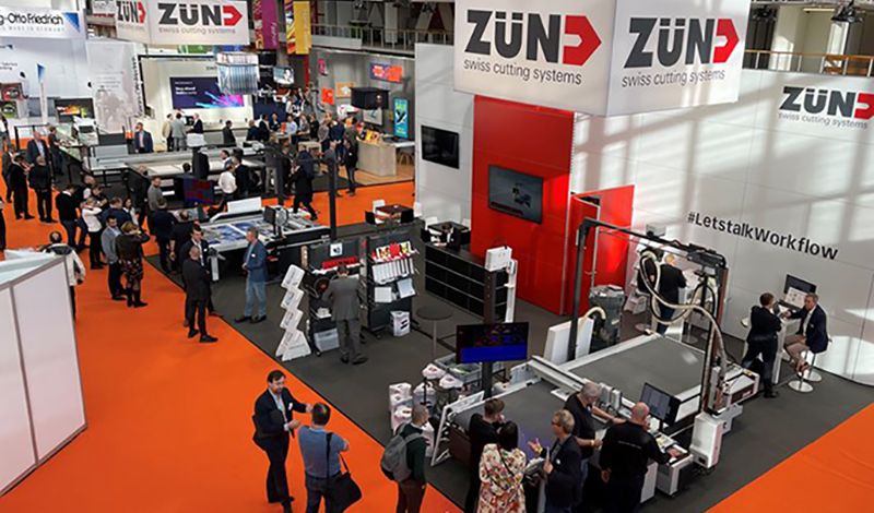 Η Zund στη FESPA 2022 | Οι έξυπνες λύσεις συμβάλλουν στη βελτιστοποίηση της παραγωγής