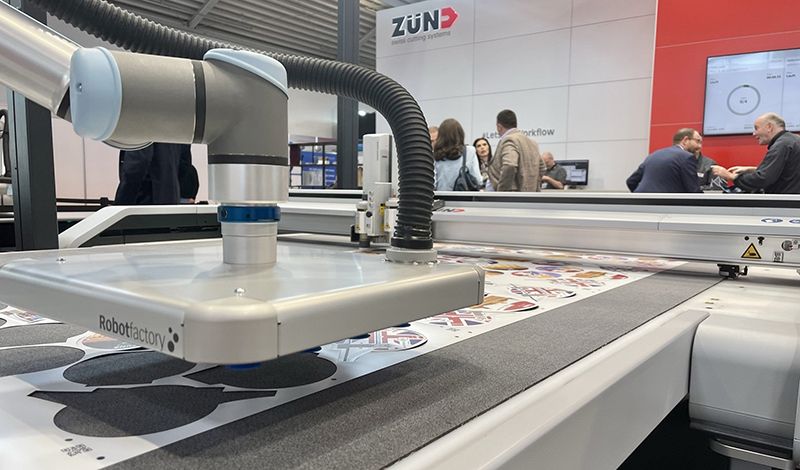 H Zund στη Fespa Expo: ψηφιακή κοπή που αποδίδει!