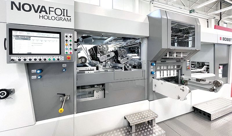 BOBST: Νέο σύστημα εφαρμογής ολογραμμάτων