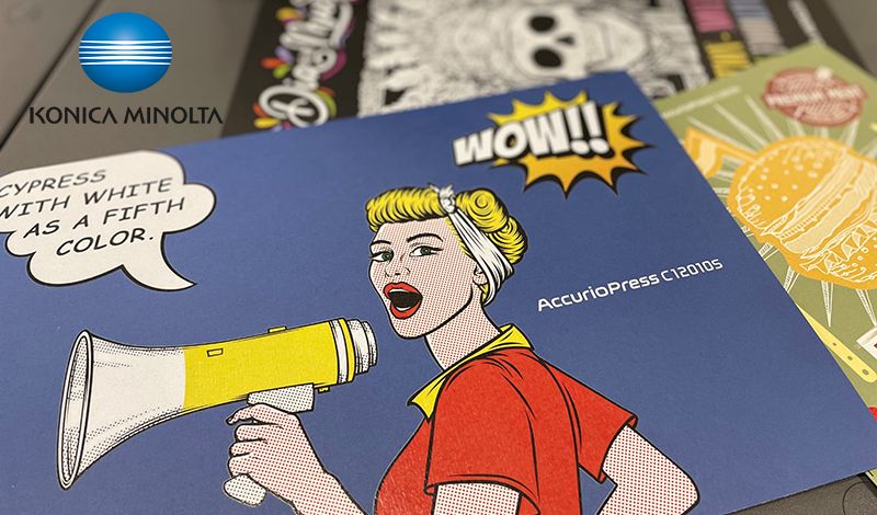 Η Konica Minolta Ελλάς στην εκδήλωση για τον ειδικό Τύπο παρουσίασε την νέα σειρά AccurioPress C14010S
