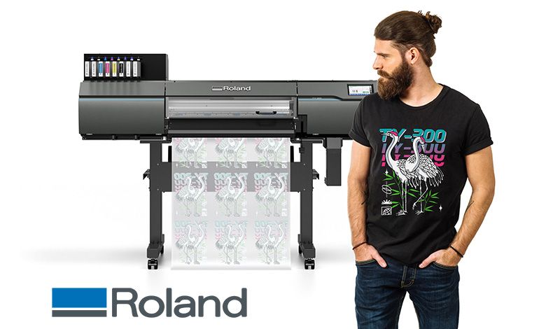 Η Roland DG επαναπροσδιορίζει την παραγωγή DTF με το βελτιωμένο εκτυπωτή TY-300