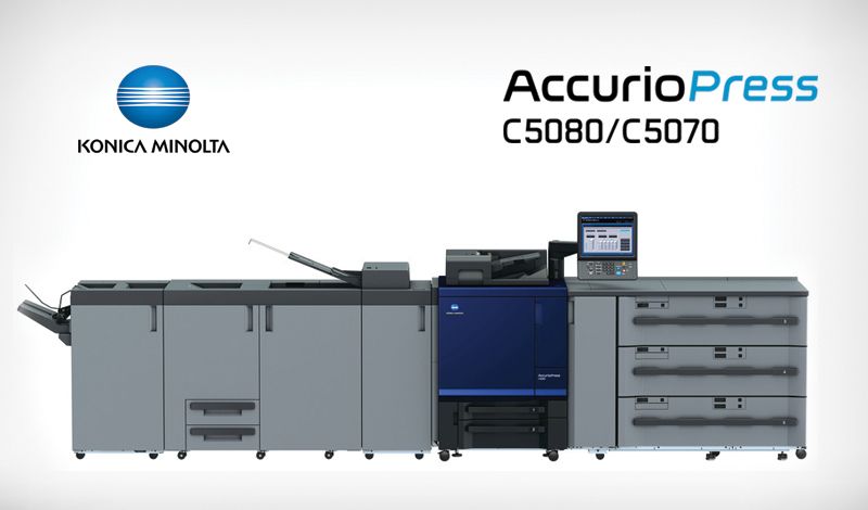 Η Konica Minolta παρουσιάζει τη νέα σειρά AccurioPress C5080