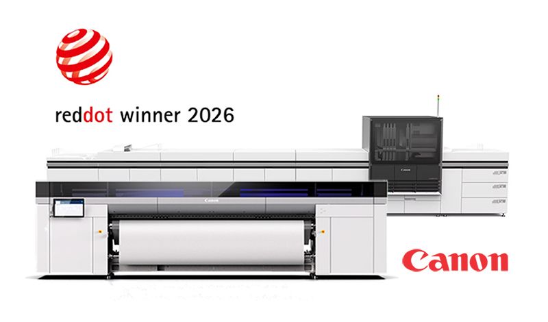 Οι επαγγελματικοί εκτυπωτές της Canon σαρώνουν στα Red Dot Design Awards