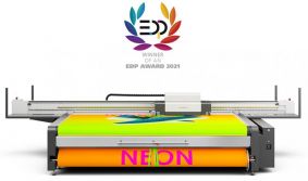 Ο επίπεδος εκτυπωτής Nyala 4 της swissQprint και τα μελάνια νέον σάρωσαν στα EDP Awards
