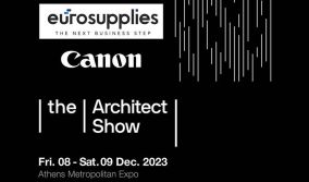 Η Canon Ελλάδας για 1η φορά στο The Architect Show