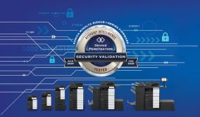 Η Konica Minolta με τη σειρά  εκτυπωτών γραφείου bizhub i-Series  λαμβάνει το Keypoint Intelligence  Security Validation Seal στις δοκιμές  διείσδυσης συσκευών  